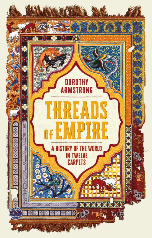 Book cover illustration for Threads of Empire by Studio Duco