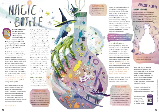 Magic in a Bottle – Exclusive Aquila Magazine Double Spread