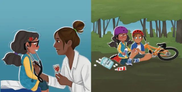 Educational book for kids about women in the history of medicine