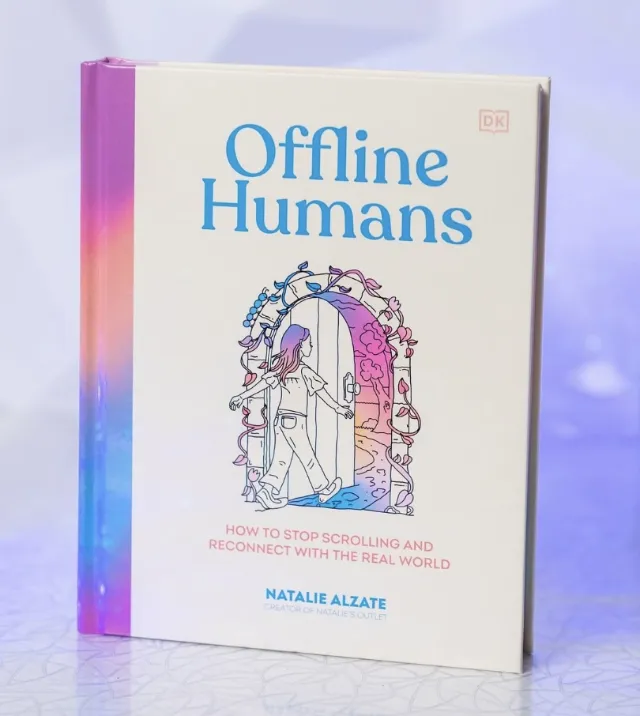 Cover illustration for Offline Humans by Samantha Silverman