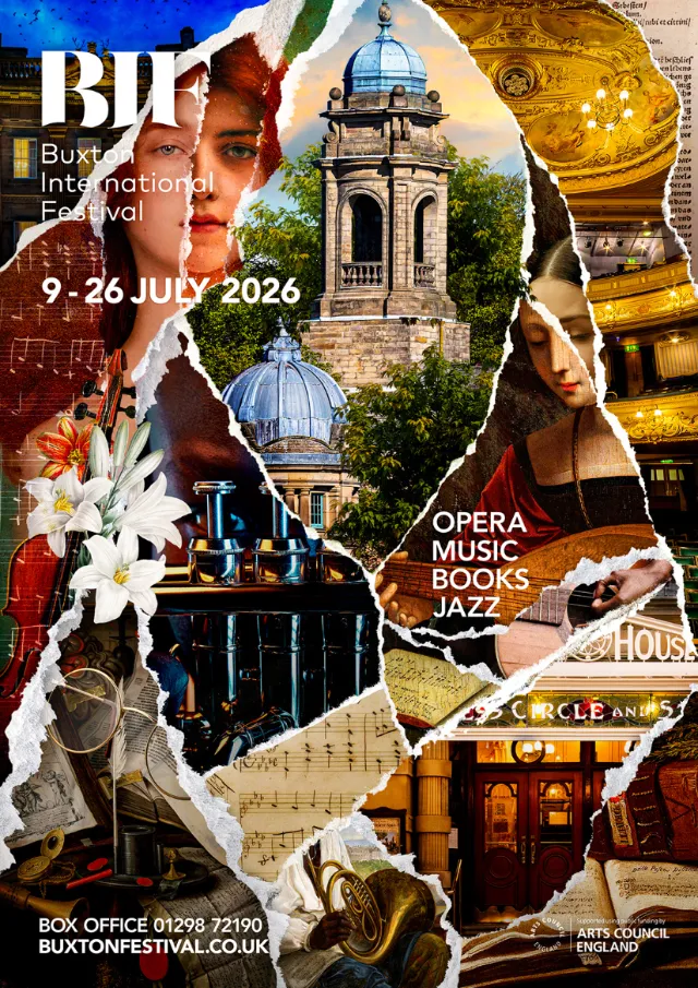 Cover illustration for Buxton International Festival 2026 by Patrick Boyer