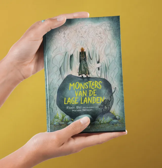 Book cover illustration of Monsters van de Lage Landen by Marieke Nelissen