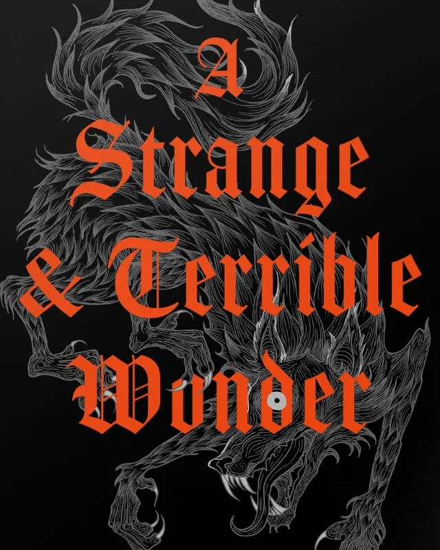 Studio Duco gothic cover for A Strange & Terrible Wonder
