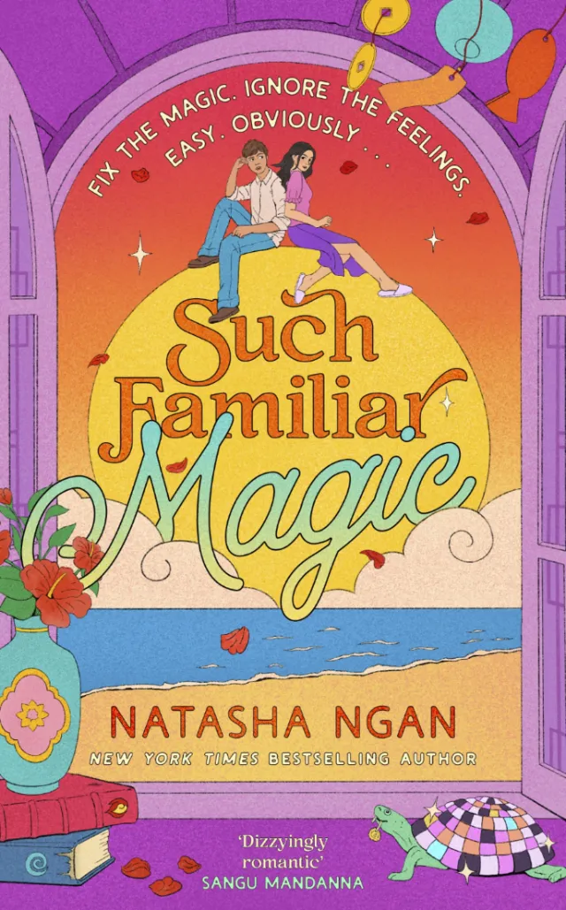 Book cover for Such Familiar Magic by Natasha Ngan, illustrated by Debs Lim