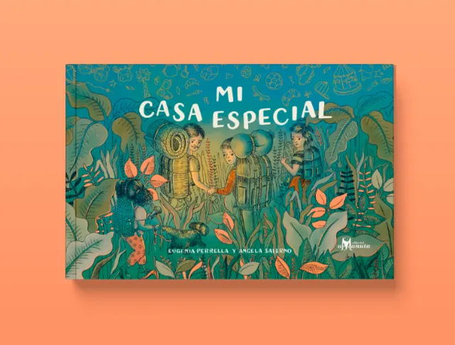 Mi Casa Especial book cover illustrated by Angela Salerno
