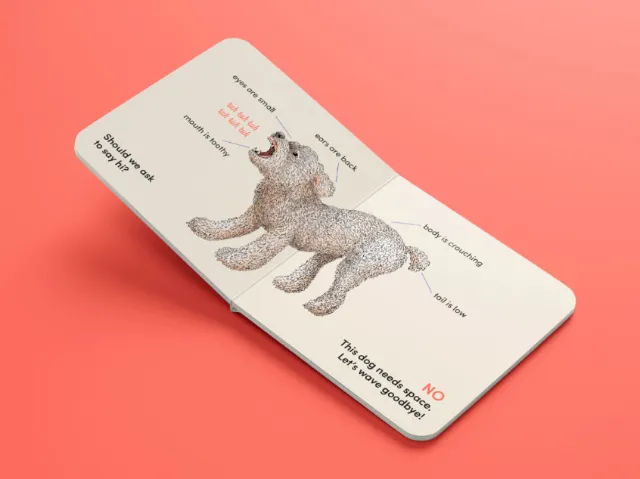 Children's book dog illustration by Angela Salerno