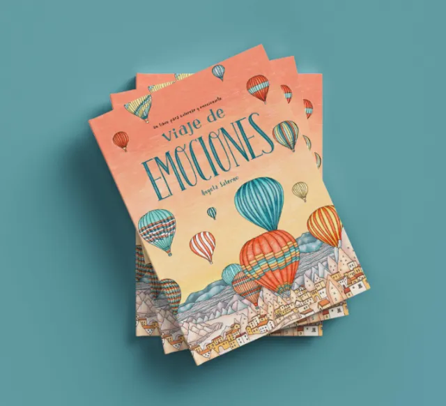 Viaje de Emociones coloring book by Angela Salerno