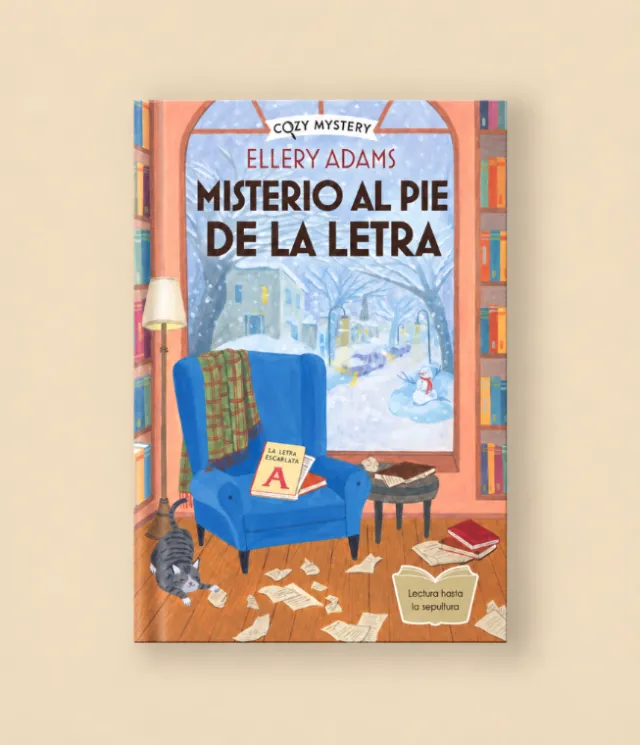 Book cover for Misterio al pie de la letra illustrated by Iratxe López de Munáin
