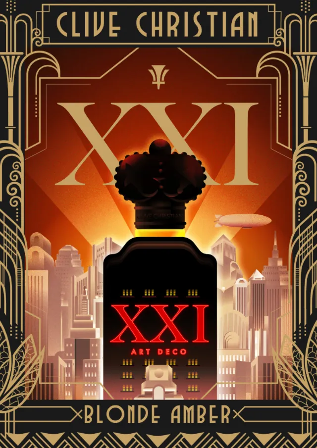 Dongkyu Lim's Clive Christian Art Deco illustration