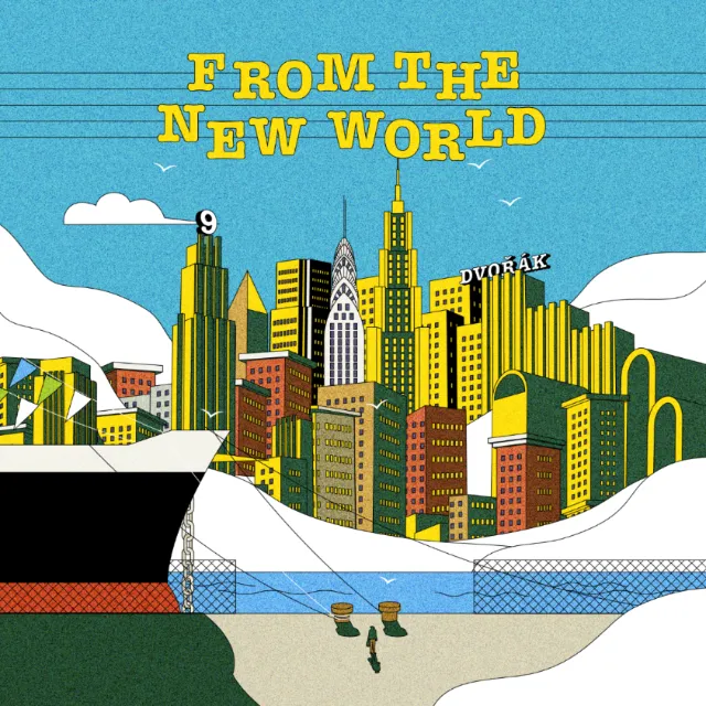Illustration by Dongkyu Lim showing a city skyline and bridge
