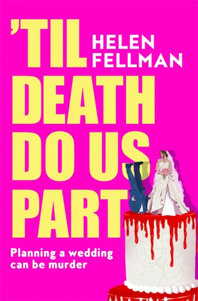 Maddalena Carrai artwork for Till Death Do Us Part, featuring a bloodied wedding cake.
