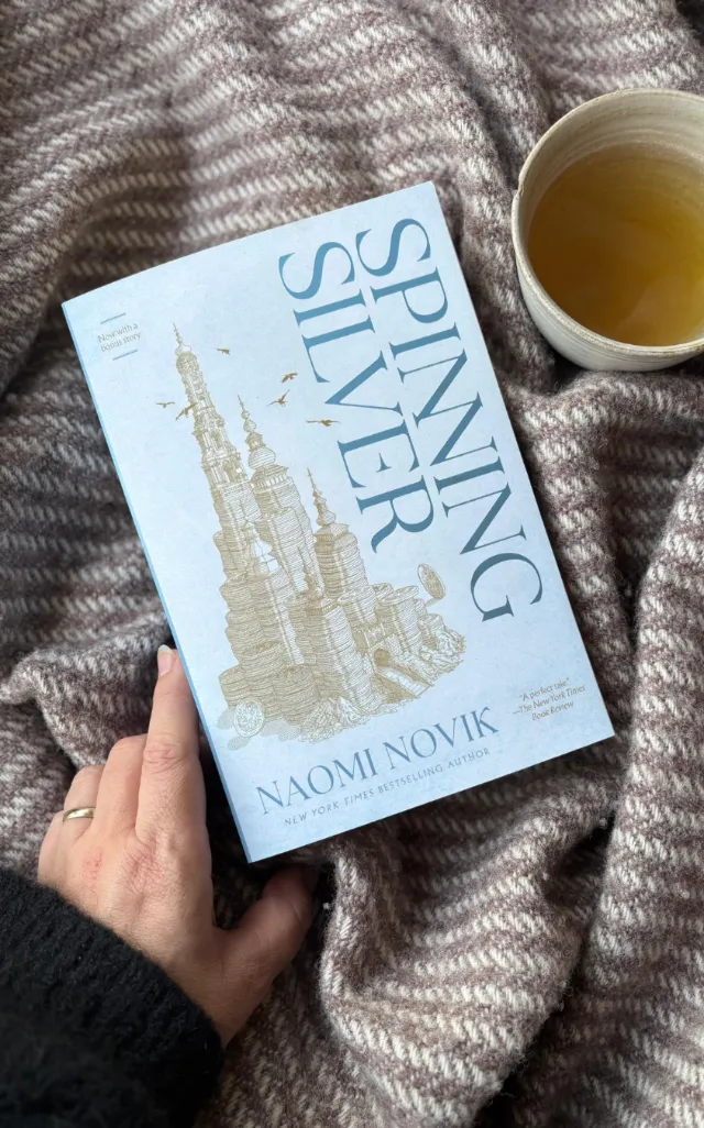 Studio Duco's photo of Naomi Novik's Spinning Silver book cover