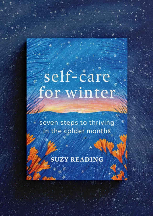 Book cover artwork by Rosanna Tasker for Self-Care for Winter