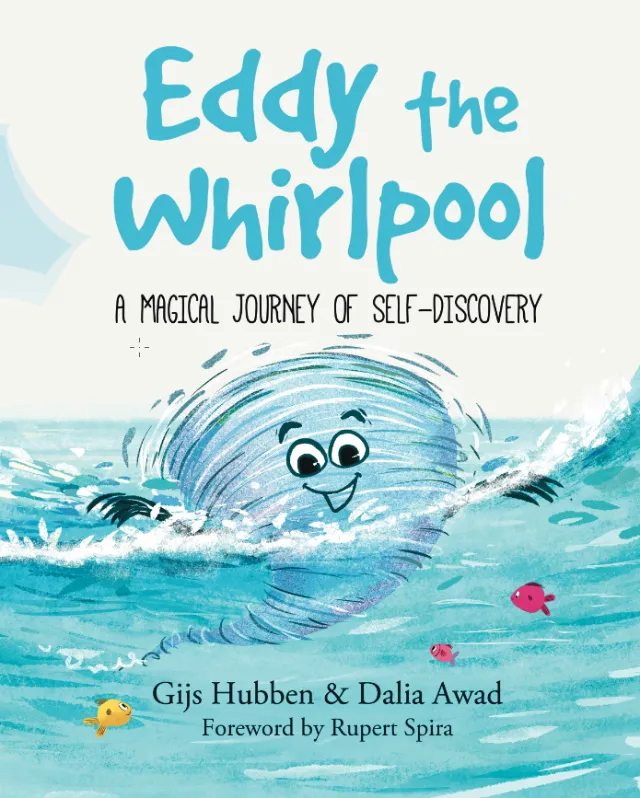 Eddy the Whirlpool book cover illustrated by Dalia Awad