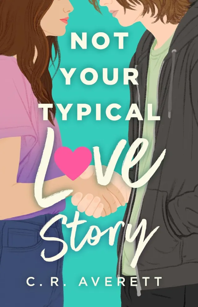 Not Your Typical Love Story cover illustrated by Lauren Mortimer Colours