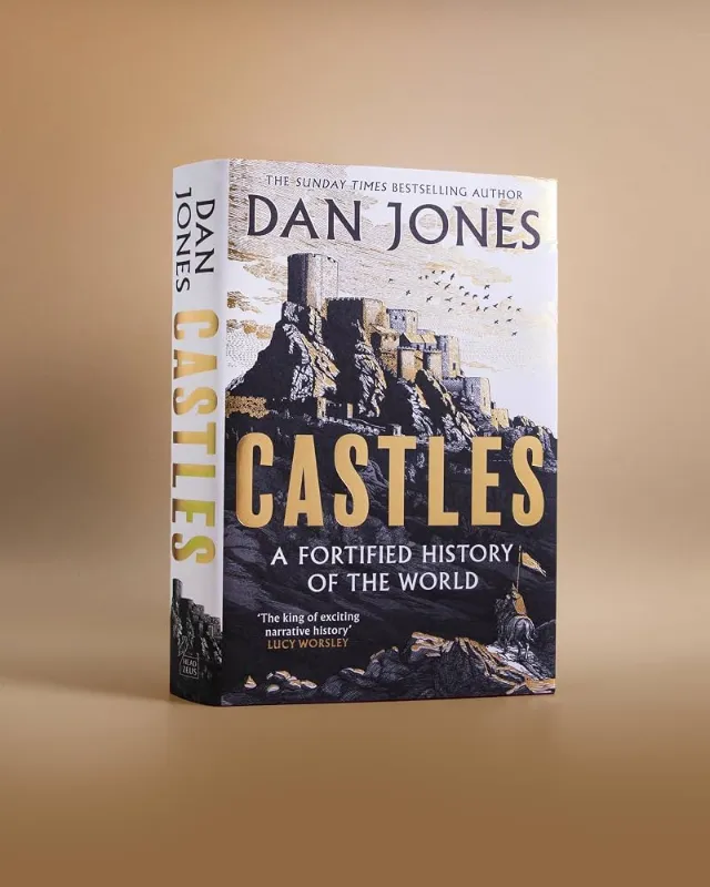 Studio Duco photograph of the Castles book cover by Dan Jones