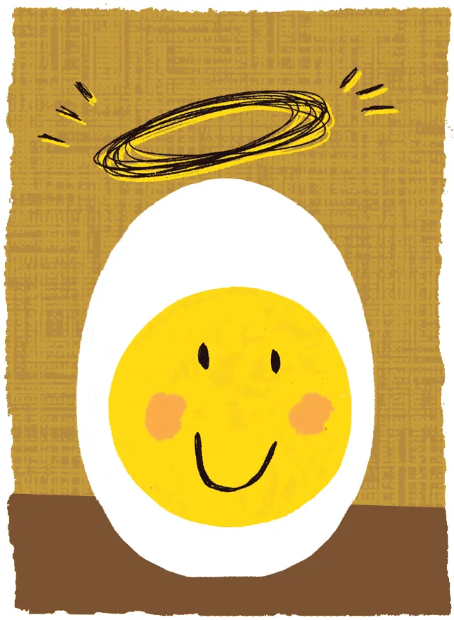 Good egg illustration by Kavel Rafferty