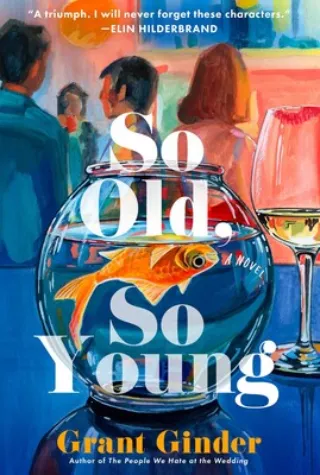 KE Birch illustration of the So Old, So Young book cover