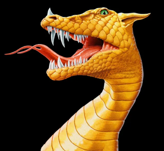 Dragon head 3d art