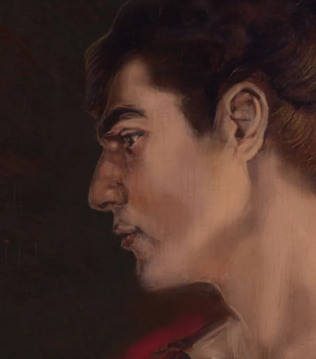 man portrait in the style of Rubens
