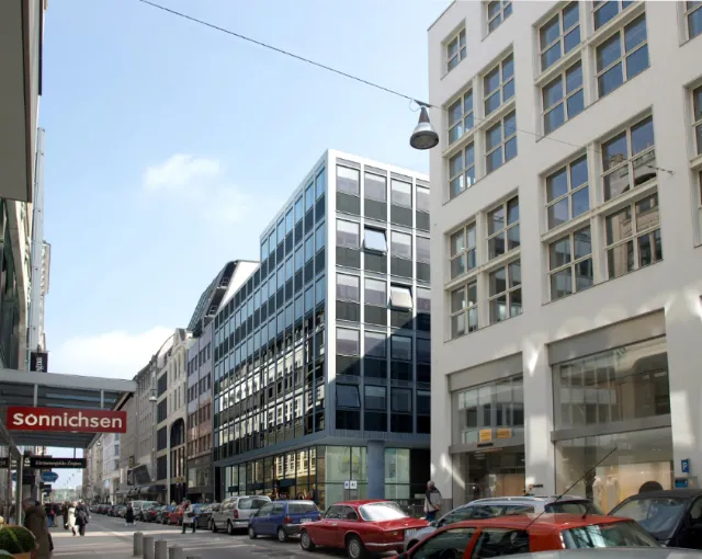 Architecture design of Bürogebäude street 
