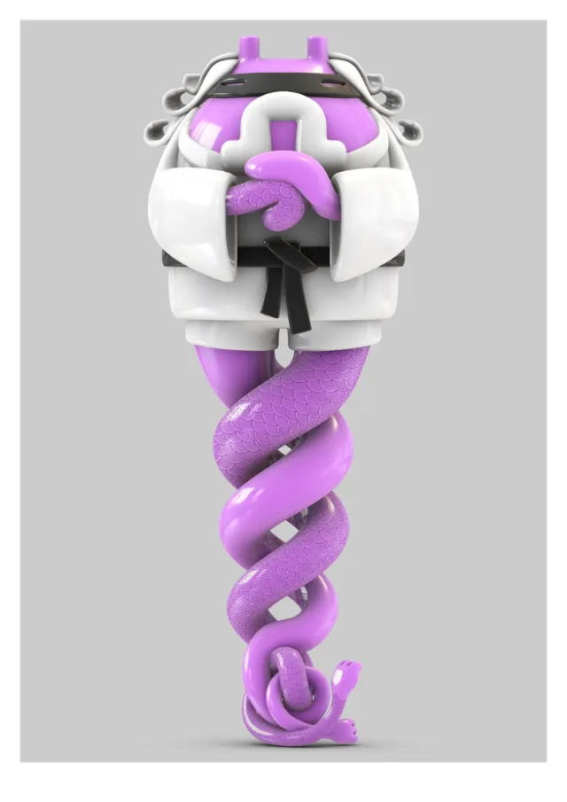 3d black belt ninja