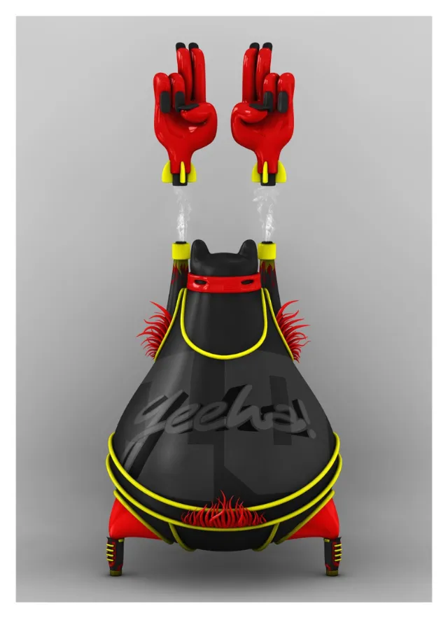 3d character yeeha