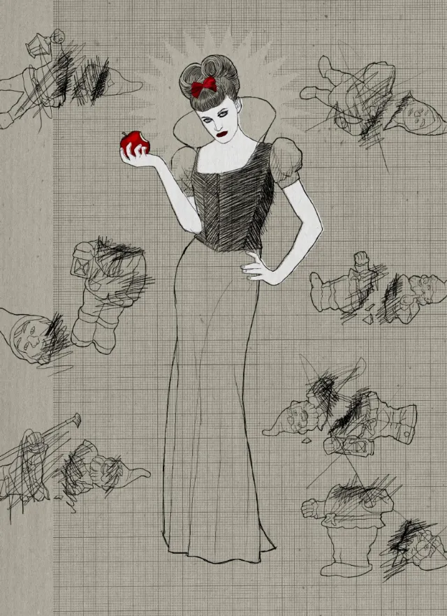 Andreas Schickert illustrator - line illustration
