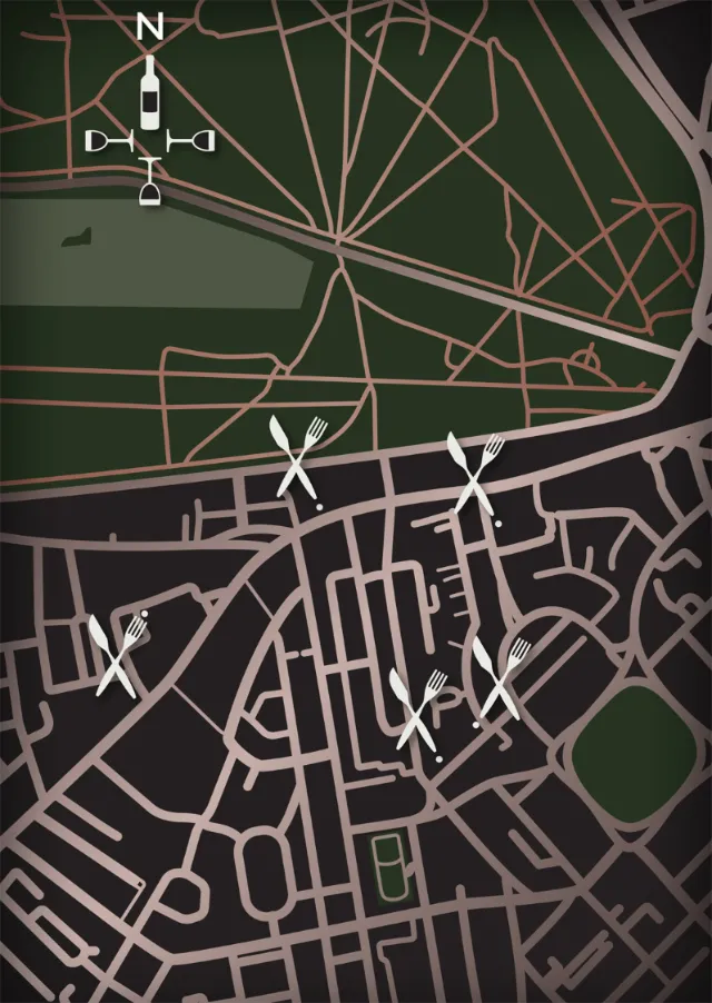 Maps Restaurant map