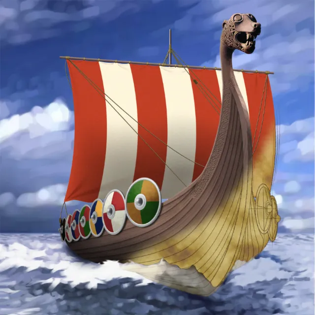 Nature Viking Ship