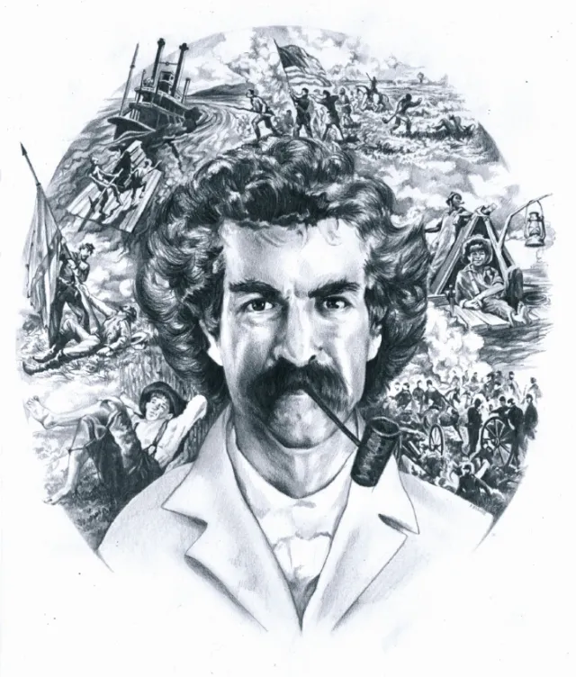 People Art of Man with Tobacco Pipe