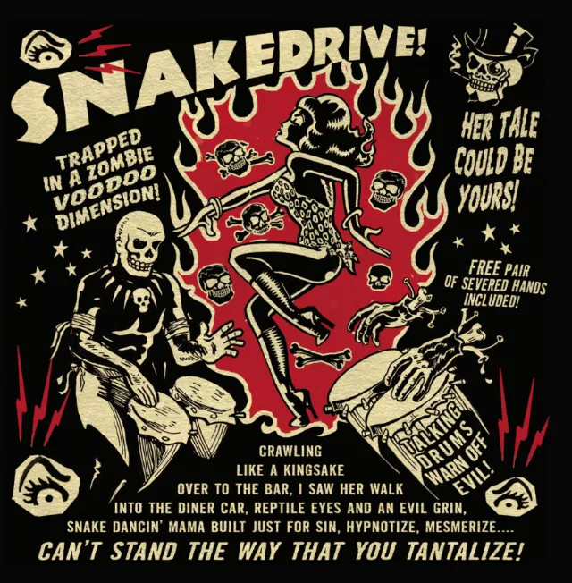 Cover design for snake drive