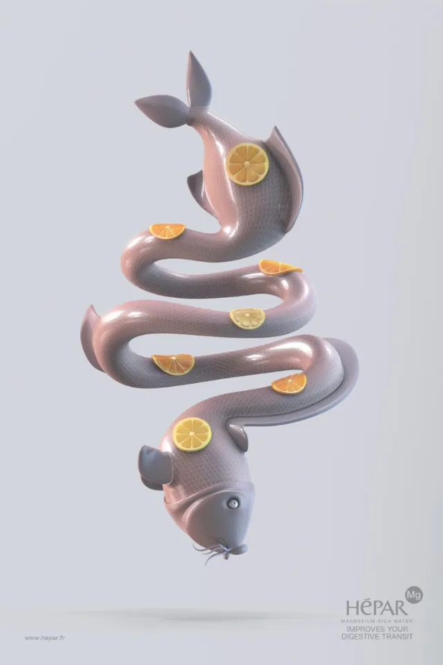 3d hepar fish with lemon