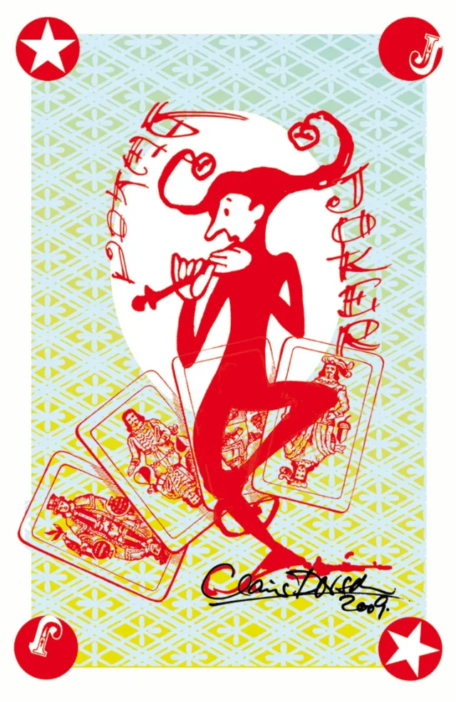 Children illustration Joker

