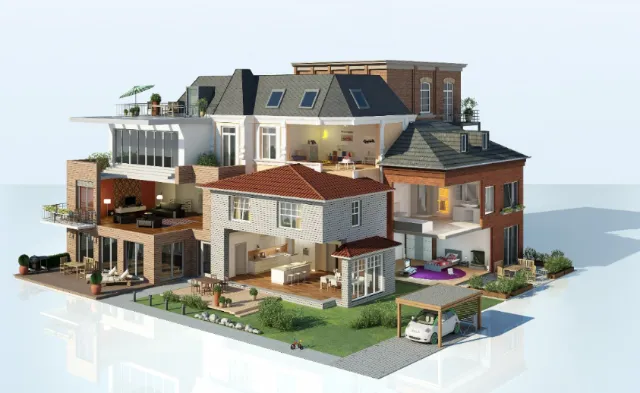 Architecture house group