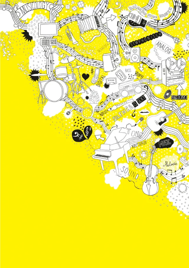 Line art vector street