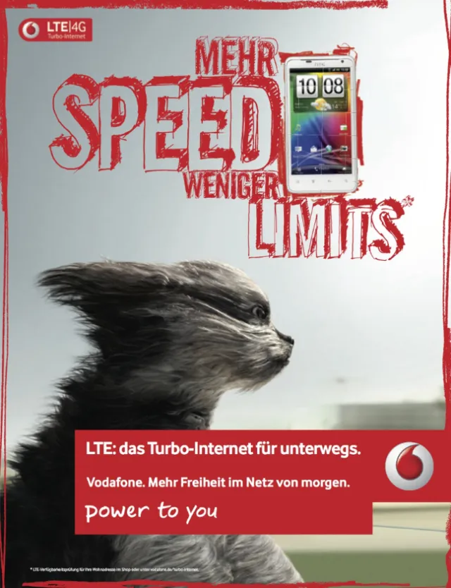 Lettering Mehr Speed Weniger Limits
