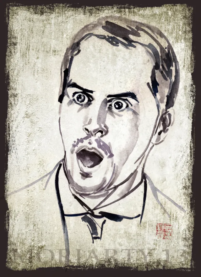 Loose illustration of man
