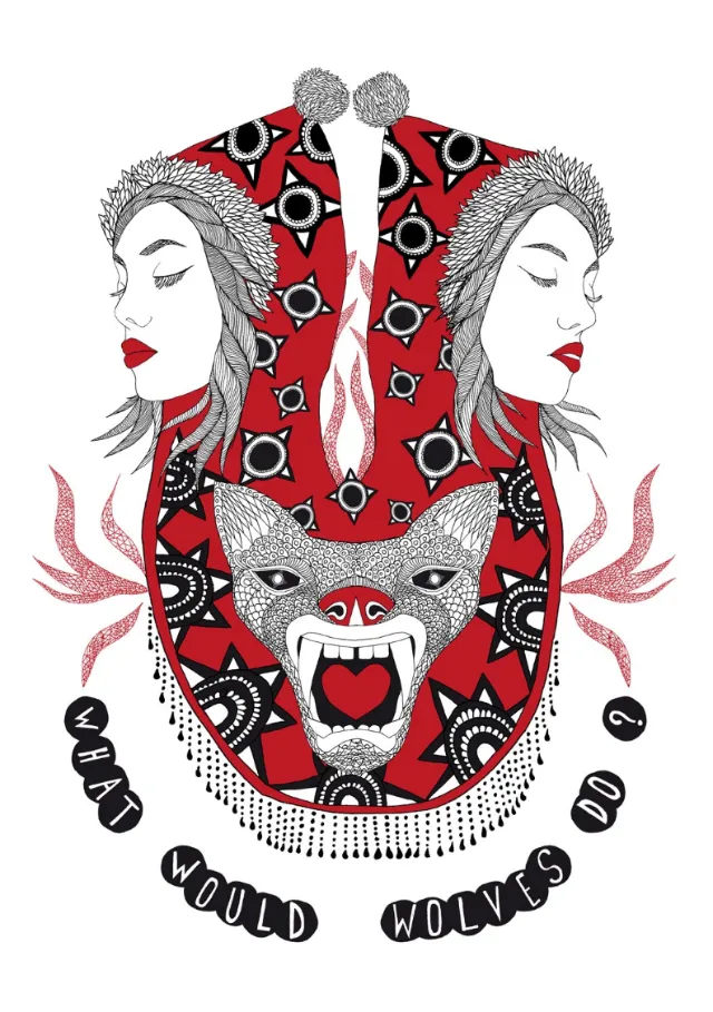 Fantasy girls and fox