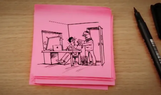 Cartoon and Humour line animation
