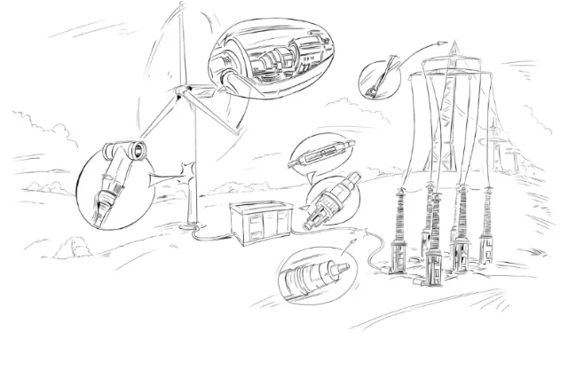 line art design of mixed design