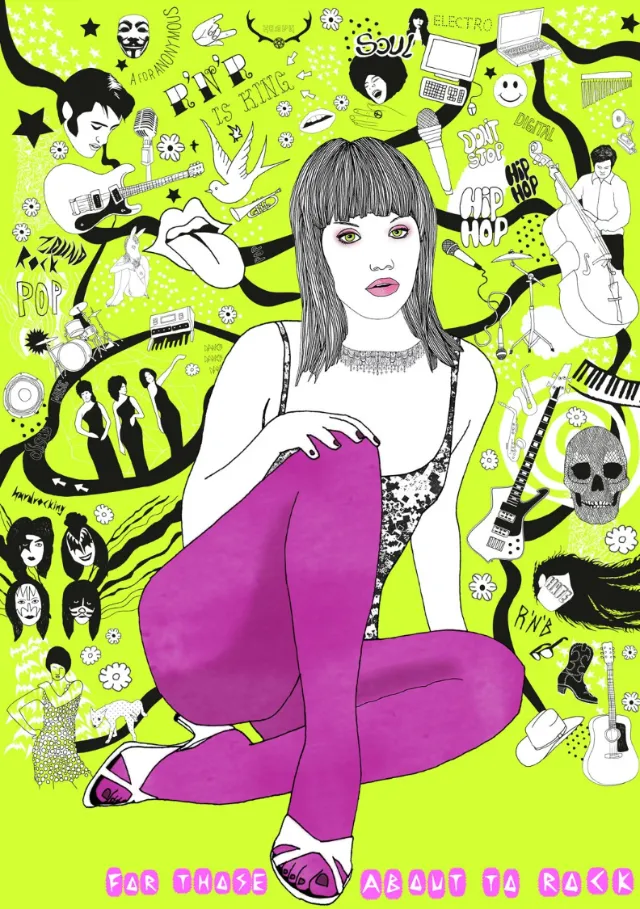 Graphic Fashion woman