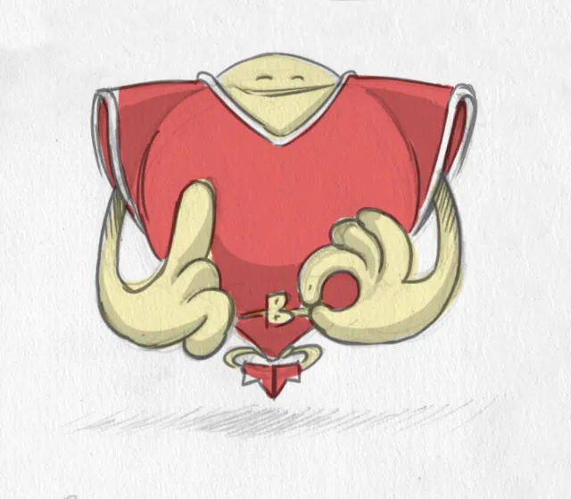 Character design super hero