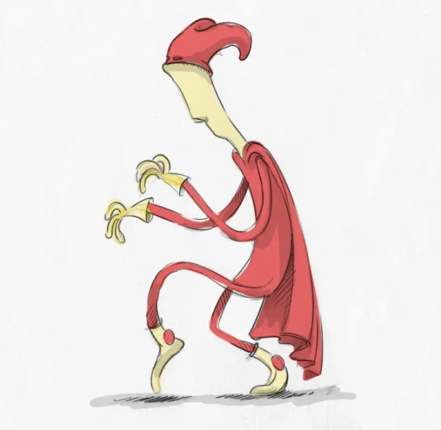 cartoon & Humour thin super hero