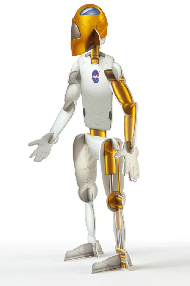 Illustration of NASA robot model