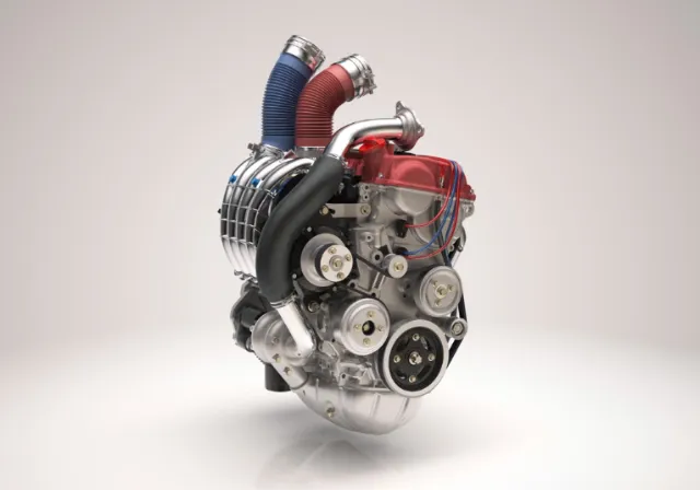 Computer Generated Heart Engine for Sudler & Hennessey