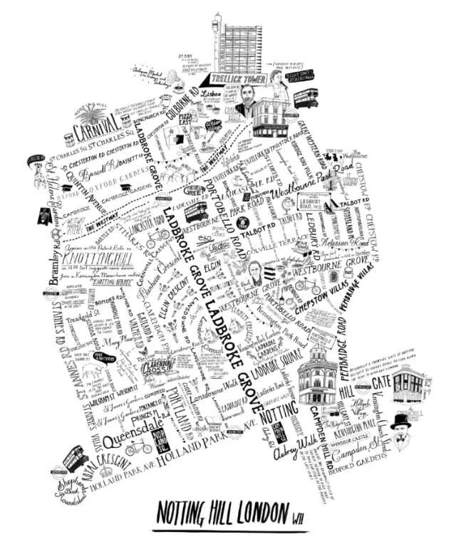 Nottinghill Street Map