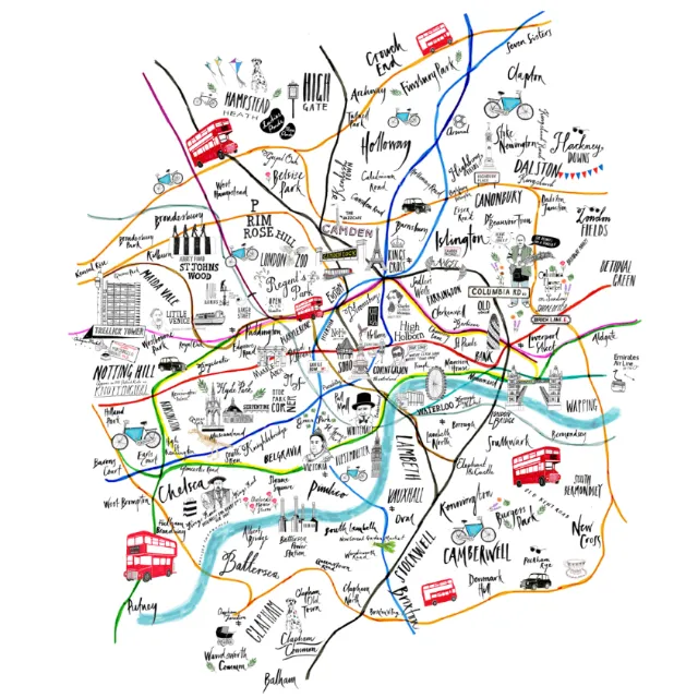 London Street Map
