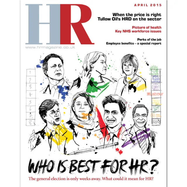 Election special cover for HR Magazine