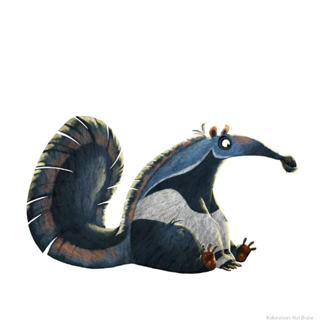 Character illustration of an animal